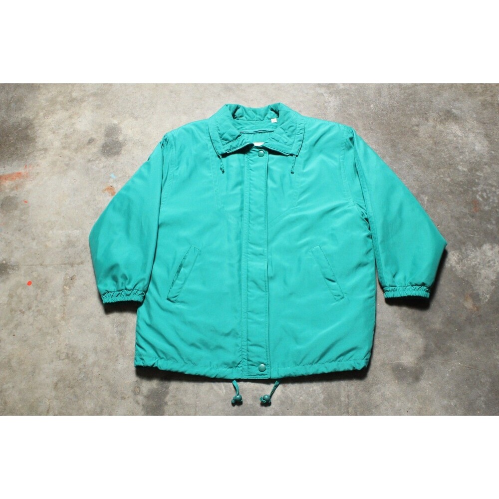Vintage 90s Towne from London Fog Jacket with Removable Quilt Lining - Med Pet.